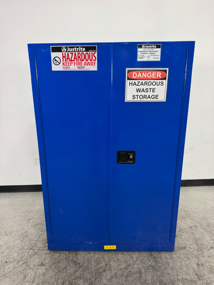 Image of Justrite Sure-Grip EX 45 Gallon Hazardous Materials Storage Cabinet